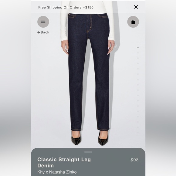 khy - Classic Straight Leg Denim - Picture 2 of 6